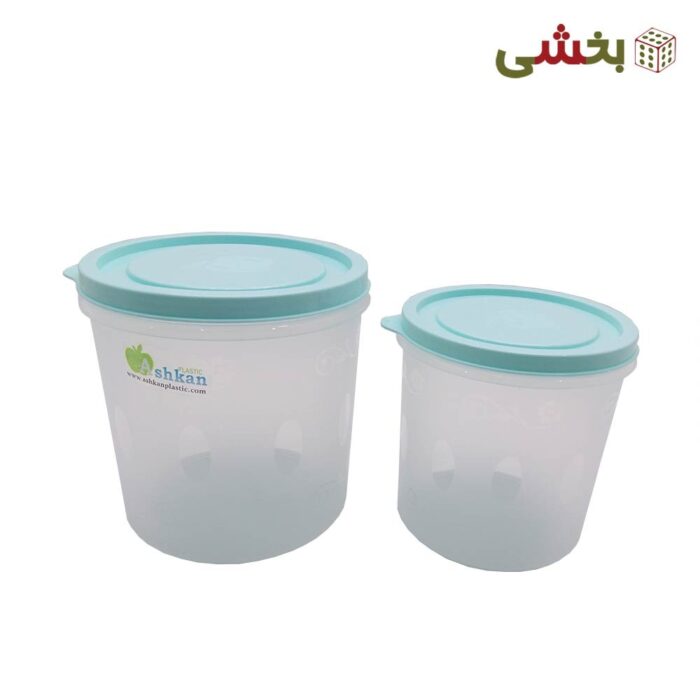 سرویس جا حبوبات گرد اپل 2عددی