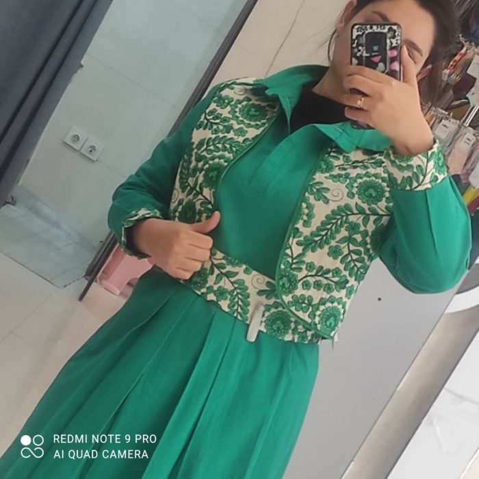 مانتو گلدوزی شده - تصویر 1