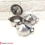 قندان استیل بزرگ