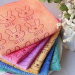 دستمال حوله ای خرگوشی 40*40