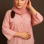 شومیز کیمونو طرح جیب