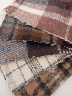 شکت چهارخونه داخل پشم کلاه دار - تصویر 2