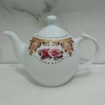 قوری چهار تراک متوسط گل رز